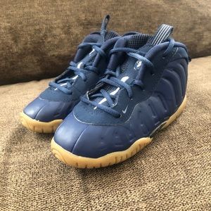 Nike Foamposite Navy/Gum